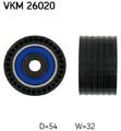 Original SKF Umlenk-/Führungsrolle Zahnriemen VKM 26020 für Dacia Lada Nissan
