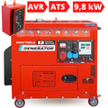 Stromerzeuger Diesel Notstromaggregat Stromaggregat 400V Generator E-Start + ATS