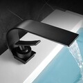 Schwarz Waschtischarmatur Badarmatur Wasserhahn Bad Waschbecken Mischbatterie