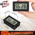 LCD Display 5mini Thermo-Hygrometer Hygrometer Luftfeuchtigkeit Temperaturmesse