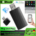 USB Wireless Android Auto Adapter Dongle Retrofit Wired to Wireless Auto Radio