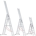 Euroline Premium 307 Mehrzweckleiter, 3-teilig Multifunktionsleiter