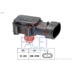 ORIGINAL® Facet Luftdrucksensor, Höhenanpassung für Renault SCÉNIC II MEGANE