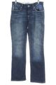 MONA Straight-Leg Jeans Damen Gr. DE 36 dunkelblau-weiß Casual-Look