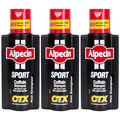 Alpecin CTX SPORT 3 x 250ml Coffein Shampoo mit Taurin und Mikronährstoffen