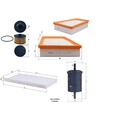 KNECHT FILTER-PAKET SET passend für RENAULT KANGOO 1.2 Tce 115 PS