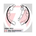 1x Bremsbackensatz ZIMMERMANN 10990.149.8 passend für OPEL SUZUKI TOYOTA