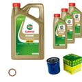 MANN-FILTER Ölfilter 8 L Castrol EDGE 5W-30 LL für Lada Niva 1900 Diesel