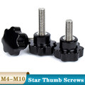 Sternschraube M4 M6 M8 M10 Sterngriffschraube Griff Schraube Rändelschrauben