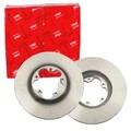 2x TRW BREMSSCHEIBEN 288mm BELÜFTET VORNE passend für FORD TOURNEO TRANSIT |