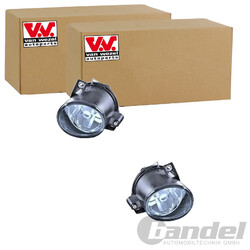 2x VAN WEZEL H3 NEBELSCHEINWERFER SET LINKS+RECHTS passend für VW FOX POLO