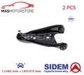 LINKS RECHTS QUERLENKER SATZ VORNE NIEDRIGER SIDEM 5970 2PCS H NEU OE QUALITÄT