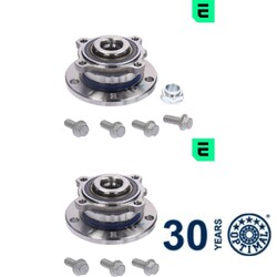 2x Radlagersatz OPTIMAL 501773 2 Radlager Satz links rechts Vorderachse