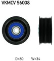 SKF VKMCV 56008 Umlenkrolle Keilrippenriemen für SCANIA 4 - series G I P I R I T