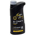 Motoröl MANNOL 4-Takt Plus API SL SAE 10W-40 1 Liter für Adly Herchee Honda TGB