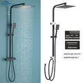 Duschsystem Regendusche Duschset Massage Duschpaneel mit Handbrause Kopfbrause