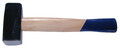 SW-Stahl 50201L Fäustel Hammer 1000g Schlosserhammer Holz Stiel DIN 6475 Hämmer