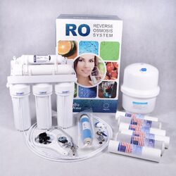 5 Stufen Umkehrosmose Anlage Wasserfilter Membran Ersatz Osmose Kartuschen Set