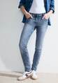 CECIL 377206 SCARLETT Jeans Denim L30 Casual Fit Used Waschung bequemen Sitz bla