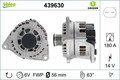 VALEO LICHTMASCHINE GENERATOR 180A MIT FREILAUF passend für CITROËN JUMPER FIAT 