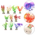  10 Pcs Künstliche Wasserpflanzen Aquatische Dekoration Aquariendekoration