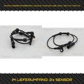 2X TRISCAN SENSOR, RADDREHZAHL VORDERACHSE LINKS + RECHTS FÜR RENAULT