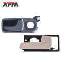 2x Türgriff Innen Vorne L+R Grau Texturiert für VW Lupo 6E1 6X1 Seat Arosa 6H1