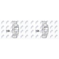 2X NTY ANTRIEBSWELLENGELENK SATZ HINTEN BEIDSEITIG passend für BMW X1