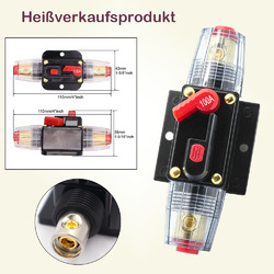 KFZ Sicherung 20A-150A Automat Halter Automatik Schalter-Sicherungshal-12V / 24V