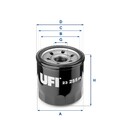 Ölfilter UFI 23.255.00 Anschraubfilter für DAIHATSU OPEL SUZUKI CHEVROLET 3/4-16