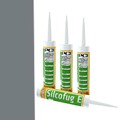 12 x PCI Silcofug E Elastischer Dichtstoff Sanitär Fuge Silicon basalt 310 ml