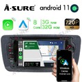 8-Core Android Autoradio CarPlay RDS SWC GPS Navi Für Seat Ibiza IV 6J 2009-2013