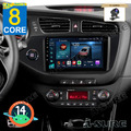 8-Kern 4+64GB Android14 CarPlay Autoradio GPS Navi Kam Für Kia Ceed JD 2012-2017