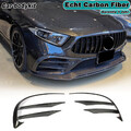 Passt für Mercedes C257 CLS400 550 2018-21 Carbon Front Flossen Splitter Canards