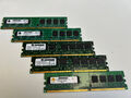 Arbeitsspeicher RAM PC2 DDR2 Mustang 2x 1 GB und 3x 512 GB 240 PIN
