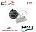 ACHSMANSCHETTE ANTRIEBSWELLE PAAR WHEEL SIDE PASCAL G5A011PC 2PCS I NEU