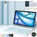 Für iPad 6/7/8/9/10th Gen Air 4 5 6 Pro 11 Beleuchtete Tastatur Maus Schutzhülle