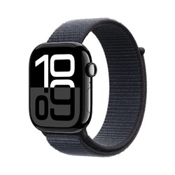 Apple Watch Series 10 Aluminiumgehäuse (GPS + Cellular) 46mm Diamantschwarz