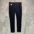 Levi's Slight Curve Jeans 28 x 30 dünne Passform dunkelblau Wash Stretch Denim