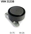 Riemenspanner Keilrippenriemen SKF VKM 31338 für 6C1 BL2 BL3 123 VW CITIGO 121 5