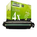 4x MWT ECO Patrone BLACK XXL f�r HP Color LaserJet CP-3525-X CP-3525-DN