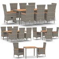 Polyrattan Essgruppe Sitzgruppe Gartenmöbel Set Rattanmöbel Gartenset Rattan