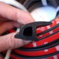 4M P-Typ Autotürdichtung Gummidichtung Selbstklebend Dichtband Kfz Tür Fenster