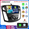 Für Ford Focus MK3 2011-2018 Autoradio 2+64G Android15 Carplay GPS Bluetooth RDS