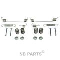 Zubehörsatz Bremsbacken hinten für Dacia Sandero Fiat Punto Renault Peugeot 206