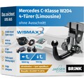 AHK für MB C-Klasse W204 07-14 vert. abnehmbar BRINK +7pol E-Satz JAEGER