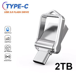 2TB 1TB USB 3.0 Stick USB-C OTG Flash Drive Speicherstick Typ C für Samsung PC