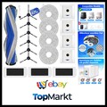 19 Stück Zubehörset für Ecovacs Deebot T30 Pro Omni / T30 Omni Saugroboter, E...
