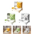 Automatischer Futterautomat 2 in 1 Futternapf Wasserspender für Haustiere mit