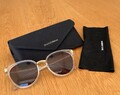 Dolce & Gabbana D&G Sonnenbrille gold,transparent mit Etui und Putztuch,Original